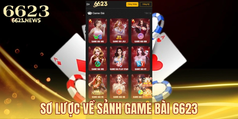 Thông tin về sảnh game bài 6623